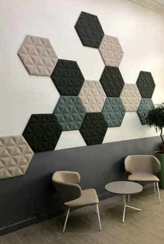 My Chic Résidence - BRH Aménagement mur décoratif bureau