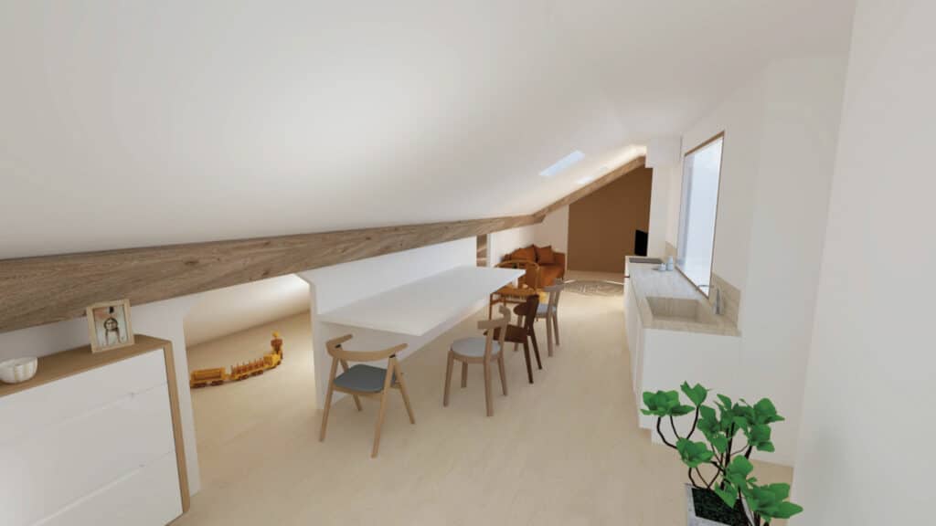 My Chic Résidence - Carole Cailleaux appartement sous pente