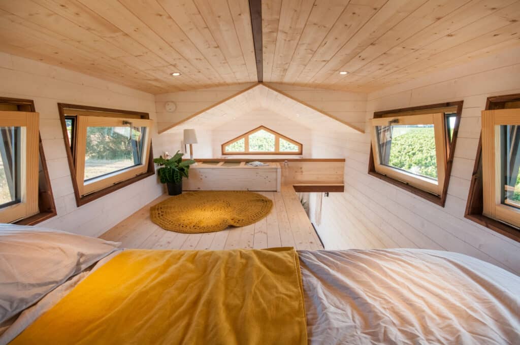 My Chic Résidence - tiny house mezzanine chambre
