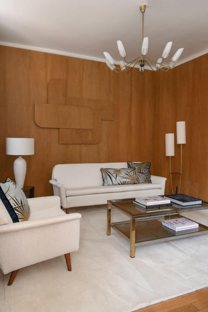 My Chic Résidence - Nathalie RIVES réalisation salon