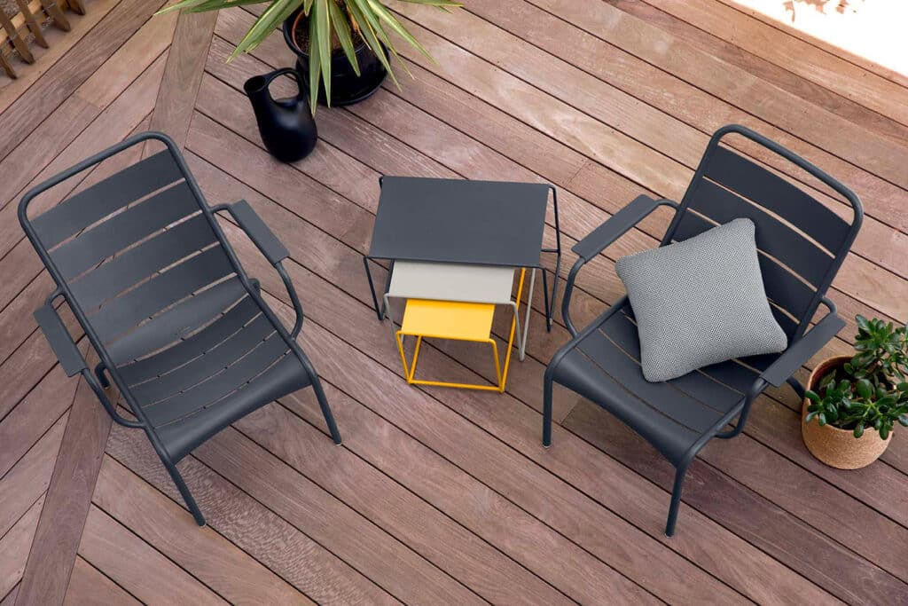My Chic Résidence - mobilier outdoor ensemble chaise et table