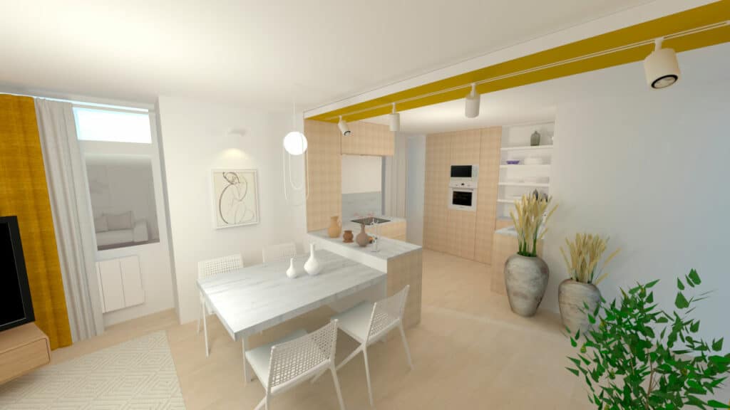 My Chic Résidence - Carole Cailleaux appartement Bossuet espace salon