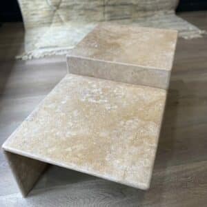 My Chic Résidence - Boutique Tables travertin cubes petit et grand format