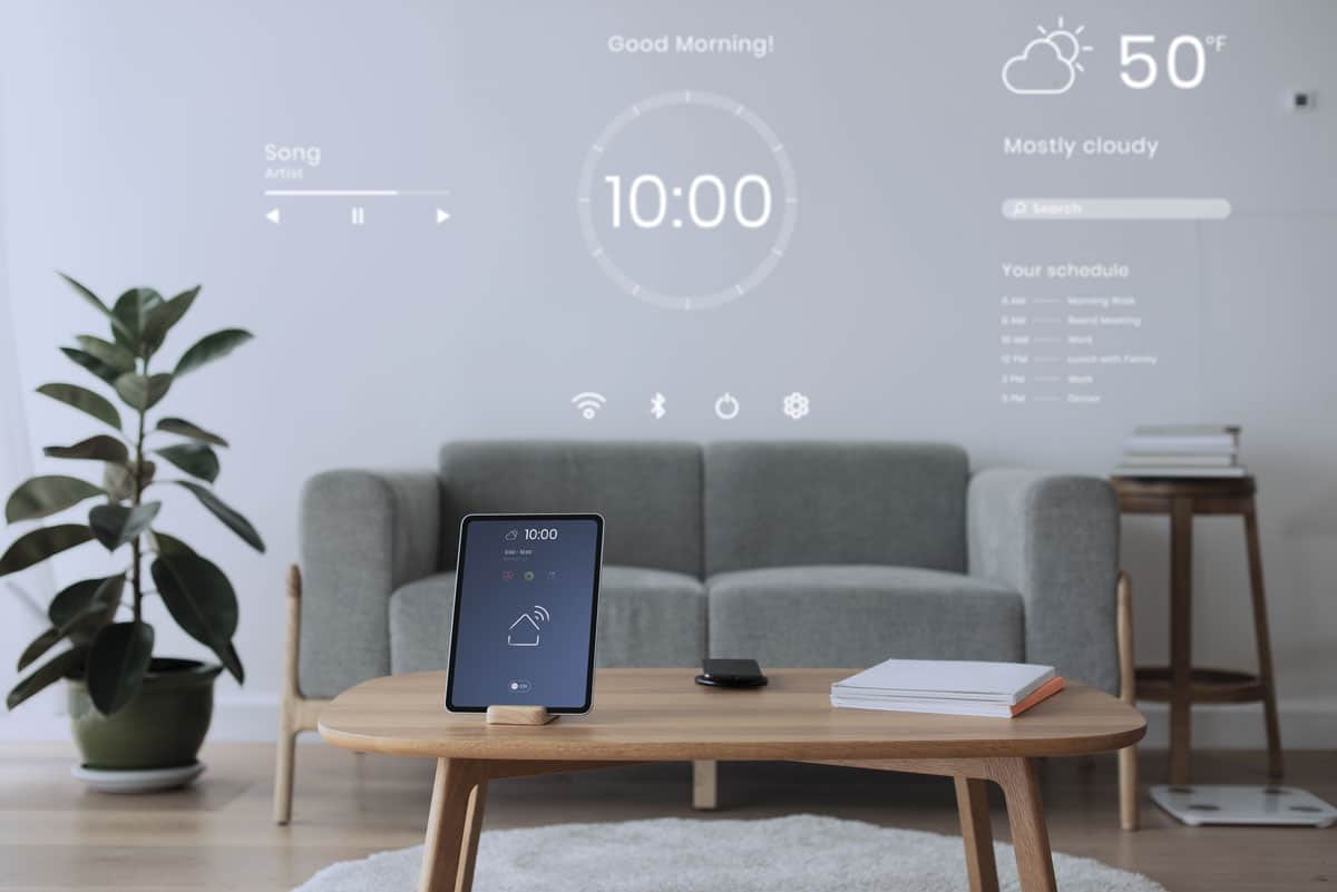 My Chic Résidence - La maison de demain : Intelligente et plus verte salon connecté