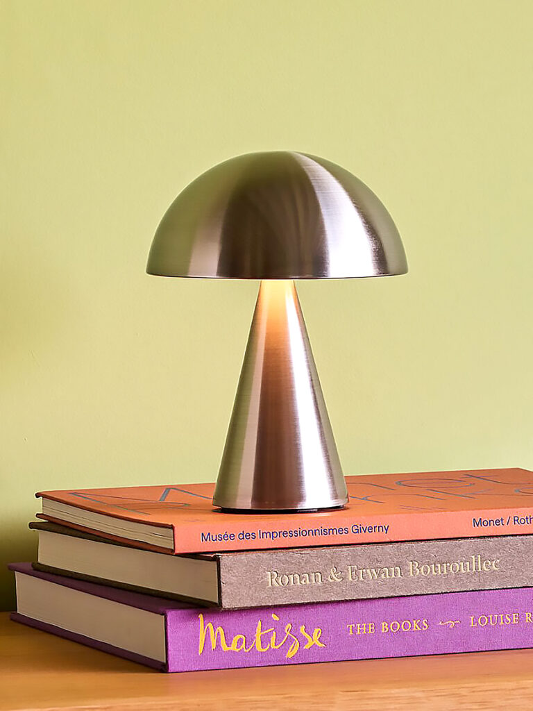 Mush Lampe portative Nickel - Hübsch